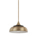 Capital Lighting - 325713BX - One Light Pendant - Max - Brass and Onyx