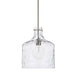 Capital Lighting - 325717BN - One Light Pendant - Crawford - Brushed Nickel