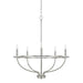 Capital Lighting - 428551BN - Five Light Chandelier - Greyson - Brushed Nickel