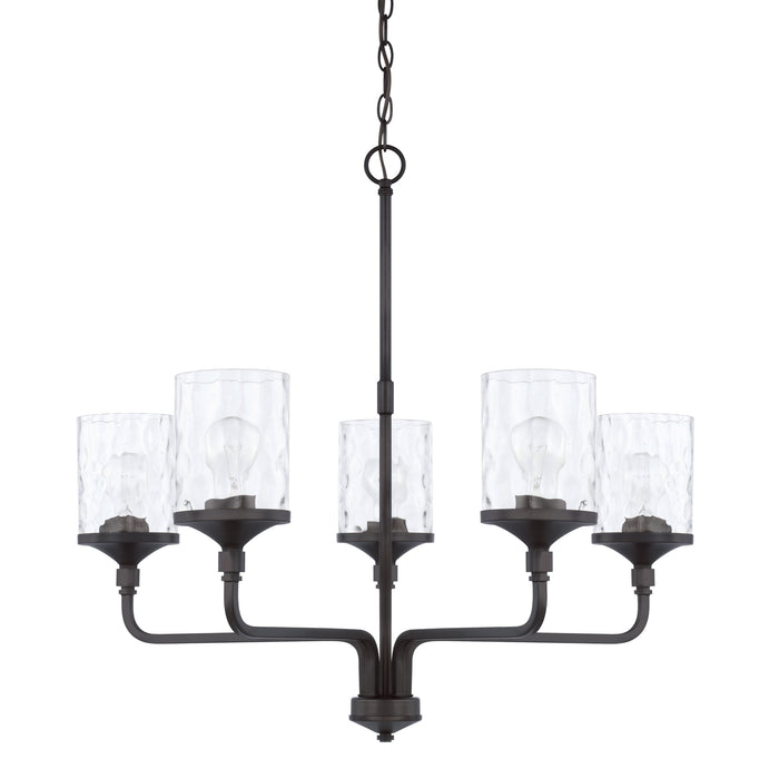 Capital Lighting - 428851MB-451 - Five Light Chandelier - Colton - Matte Black