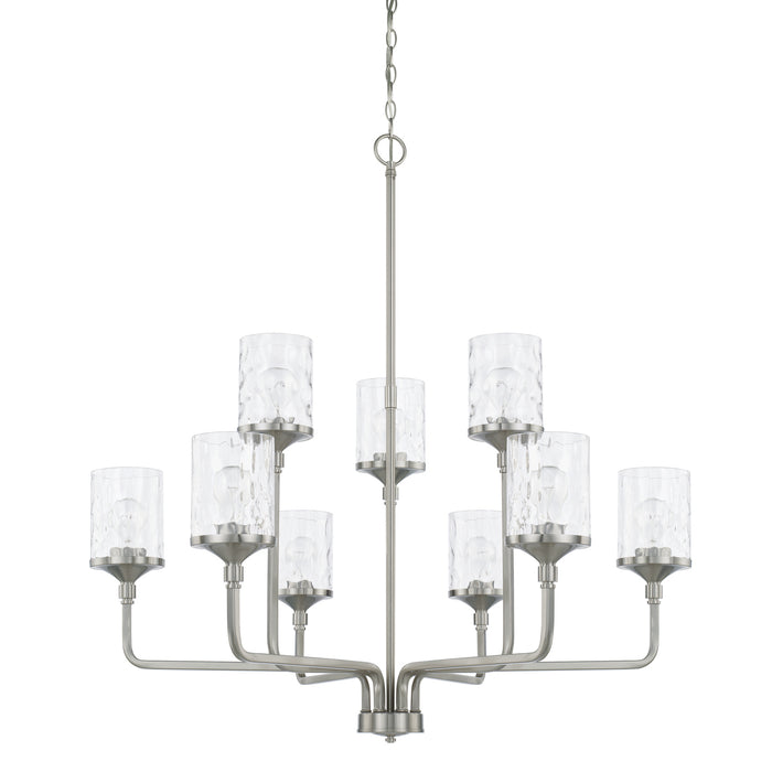 Capital Lighting - 428891BN-451 - Nine Light Chandelier - Colton - Brushed Nickel