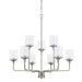 Capital Lighting - 428891BN-451 - Nine Light Chandelier - Colton - Brushed Nickel