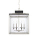 Capital Lighting - 525261BT - Six Light Foyer Pendant - Tux - Black Tie