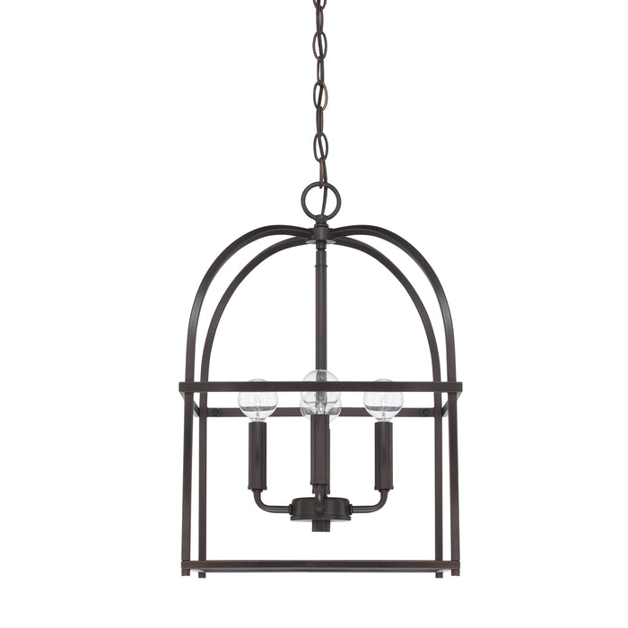 Capital Lighting - 527542MB - Four Light Foyer Pendant - Aubrey - Matte Black