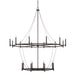 Capital Lighting - 528702BI - 20 Light Chandelier - Lancaster - Black Iron