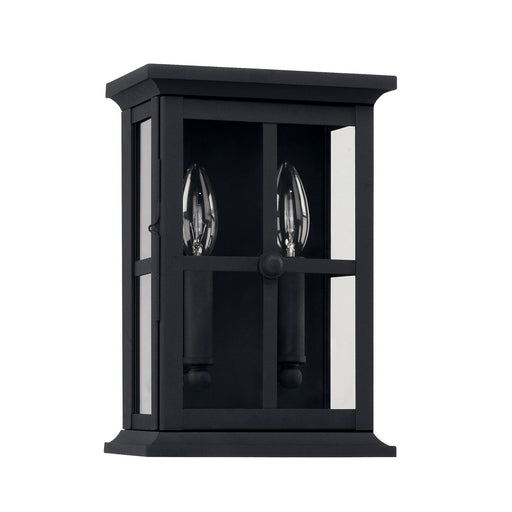 Capital Lighting - 926421BK - Two Light Outdoor Wall Lantern - Mansell - Black