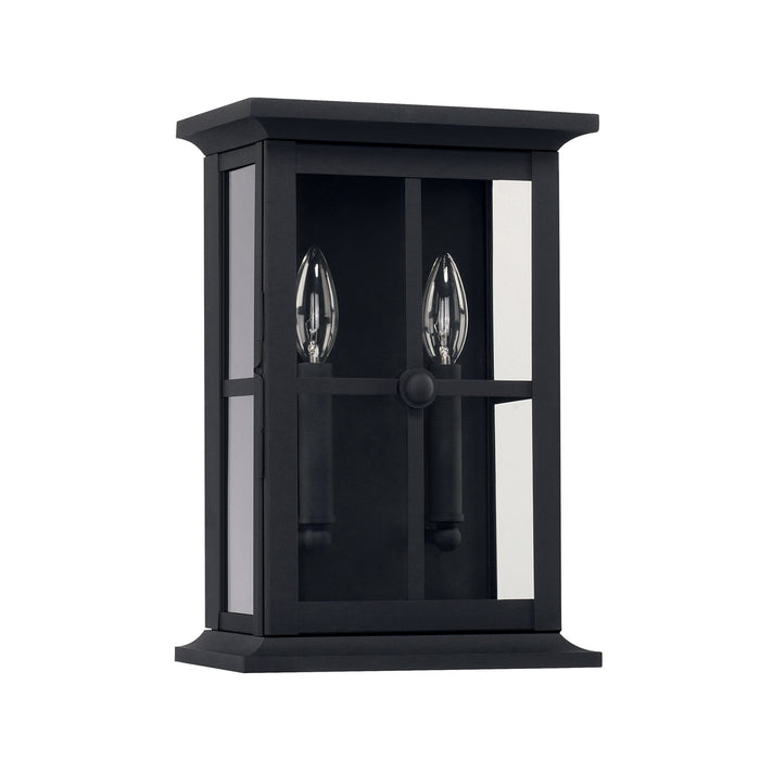 Capital Lighting - 926422BK - Two Light Outdoor Wall Lantern - Mansell - Black