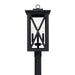 Capital Lighting - 926643BK - Four Light Outdoor Post Lantern - Avondale - Black