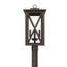 Capital Lighting - 926643OZ - Four Light Outdoor Post Lantern - Avondale - Oiled Bronze