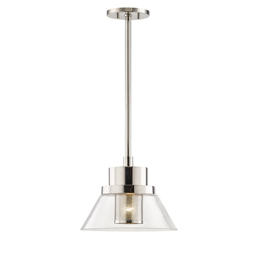 Hudson Valley - 4031-PN - One Light Pendant - Paoli - Polished Nickel