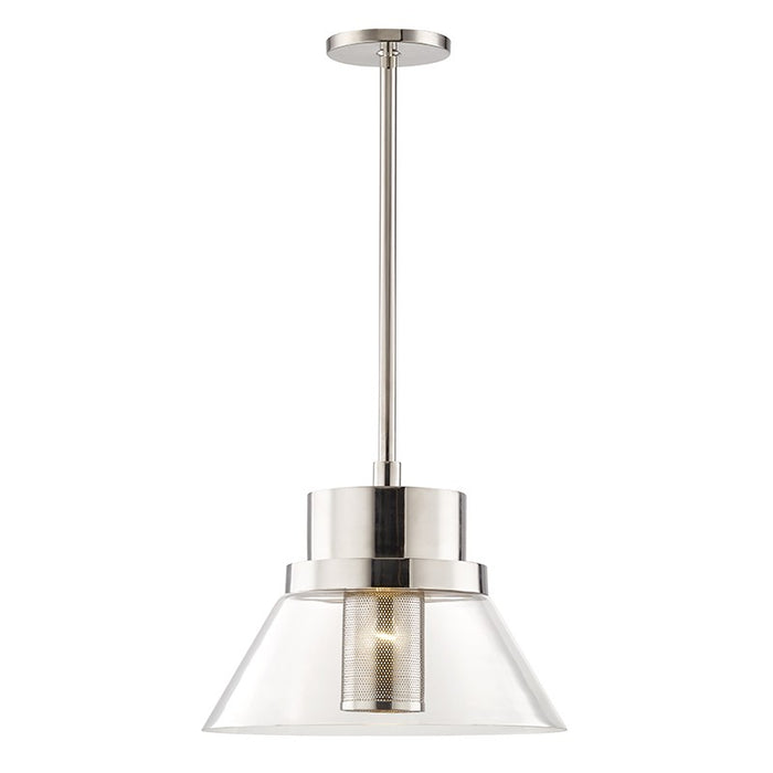 Hudson Valley - 4032-PN - One Light Pendant - Paoli - Polished Nickel