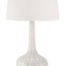 Regina Andrew - 13-1044WT - One Light Table Lamp - Milano - White