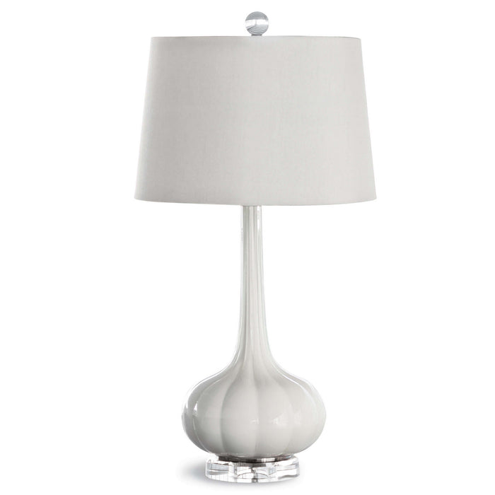 Regina Andrew - 13-1044WT - One Light Table Lamp - Milano - White