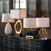 Regina Andrew - 13-1176 - One Light Table Lamp - Manhattan - Gold Leaf