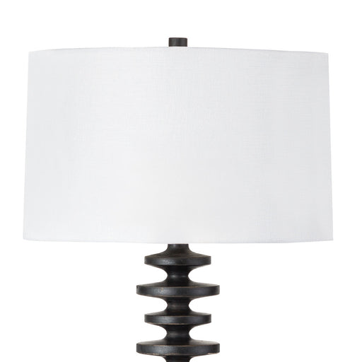 Regina Andrew - 13-1222EB - One Light Table Lamp - Fishbone - Ebony