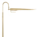 Regina Andrew - 14-1017NB - One Light Floor Lamp - Raven - Natural Brass