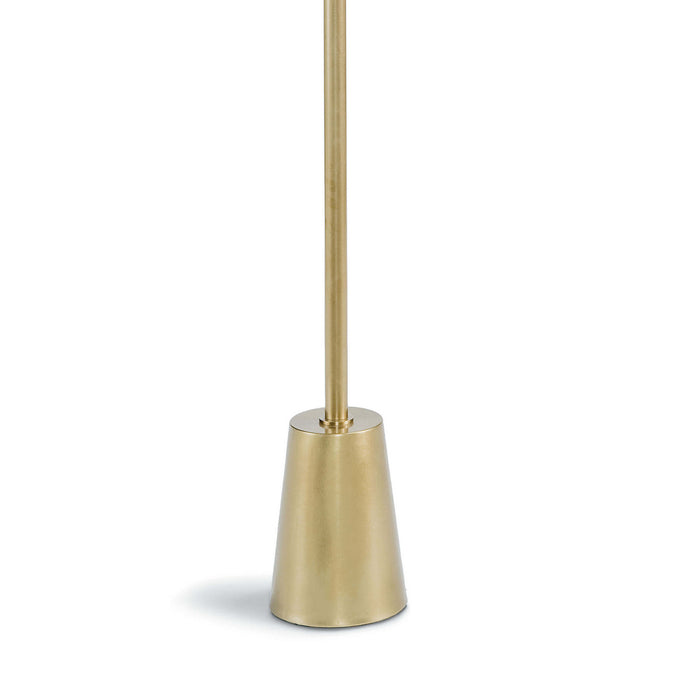 Regina Andrew - 14-1017NB - One Light Floor Lamp - Raven - Natural Brass