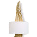 Regina Andrew - 15-1011AGL - Two Light Wall Sconce - Driftwood - Antique Gold Leaf