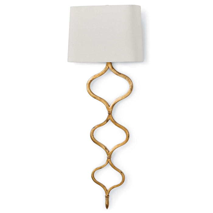 Regina Andrew - 15-1018GL - One Light Wall Sconce - Sinuous - Gold Leaf