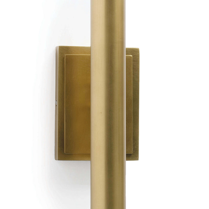 Regina Andrew - 15-1045NB - Two Light Wall Sconce - Redford - Natural Brass