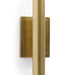 Regina Andrew - 15-1045NB - Two Light Wall Sconce - Redford - Natural Brass