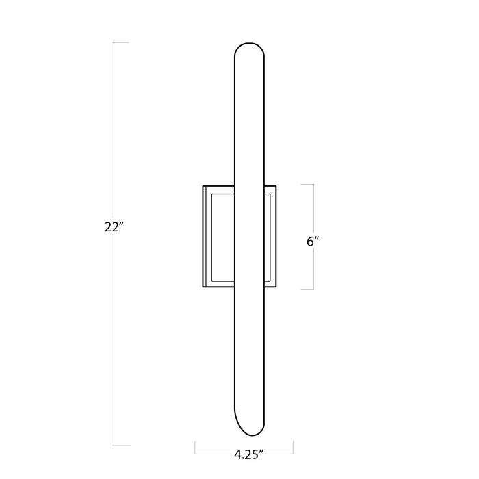 Regina Andrew - 15-1045ORB - Two Light Wall Sconce - Redford - Oil Rubbed Bronze