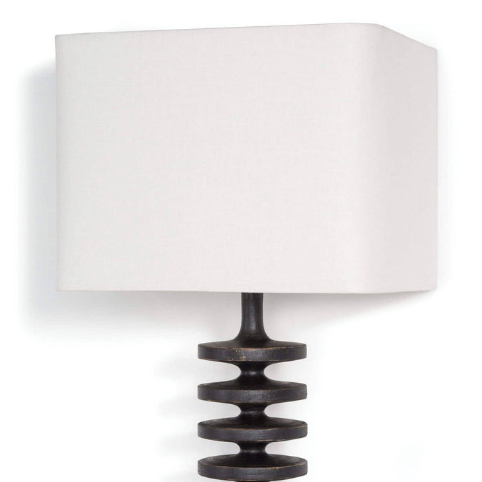 Regina Andrew - 15-1051EB - One Light Wall Sconce - Fishbone - Ebony