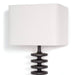 Regina Andrew - 15-1051EB - One Light Wall Sconce - Fishbone - Ebony