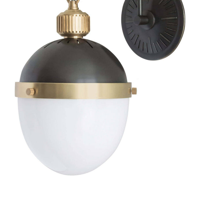 Regina Andrew - 15-1056BBNB - One Light Wall Sconce - Otis - Blackened Brass