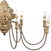 Regina Andrew - 16-1018 - Eight Light Chandelier - Wood - Distressed Painted