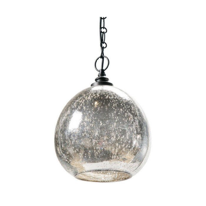 Regina Andrew - 16-1029AM - One Light Pendant - Glass - Antique Mercury