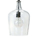 Regina Andrew - 16-1030 - One Light Pendant - Hammered - Clear