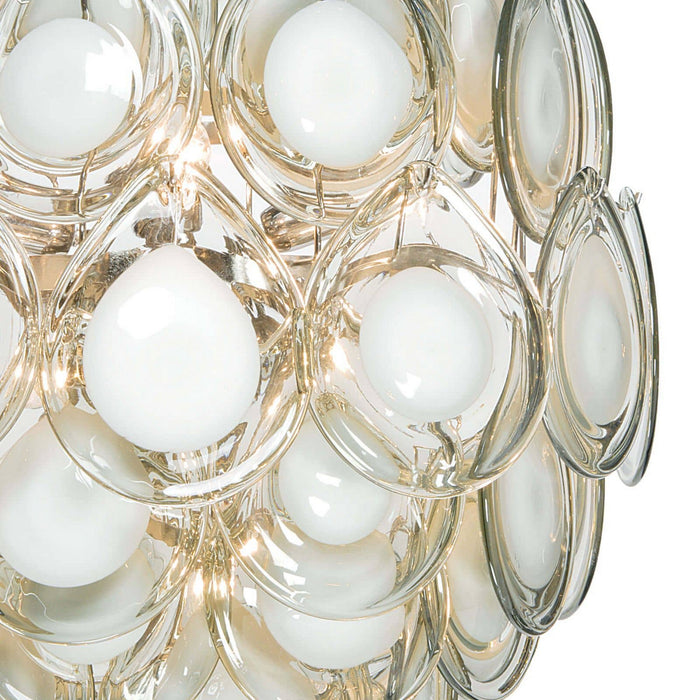 Regina Andrew - 16-1037GRY - Eight Light Chandelier - Diva - Grey