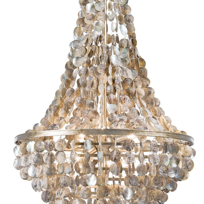 Regina Andrew - 16-1043 - Six Light Chandelier - Capri - Natural