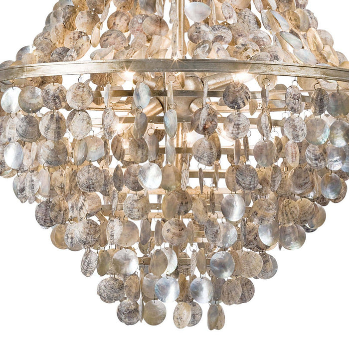 Regina Andrew - 16-1043 - Six Light Chandelier - Capri - Natural