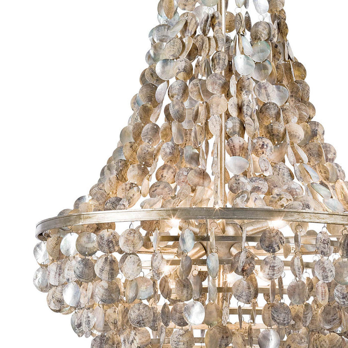 Regina Andrew - 16-1043 - Six Light Chandelier - Capri - Natural