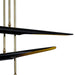 Regina Andrew - 16-1081BLK - Six Light Chandelier - Concorde - Blackened Steel