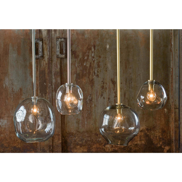 Regina Andrew - 16-1088NB - One Light Pendant - Molten - Natural Brass