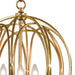 Regina Andrew - 16-1095GL - Three Light Pendant - Ofelia - Gold Leaf