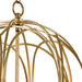 Regina Andrew - 16-1096GL - Three Light Pendant - Ofelia - Gold Leaf