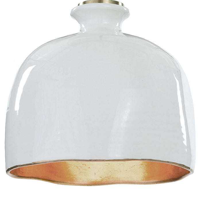 Regina Andrew - 16-1103 - One Light Pendant - Bianca - White