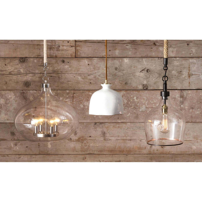 Regina Andrew - 16-1103 - One Light Pendant - Bianca - White