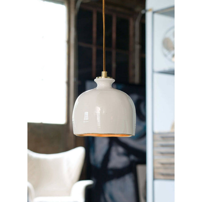 Regina Andrew - 16-1103 - One Light Pendant - Bianca - White