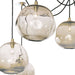 Regina Andrew - 16-1111NB - Six Light Chandelier - Molten - Natural Brass