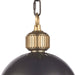 Regina Andrew - 16-1117BBNB - One Light Pendant - Otis - Blackened Steel