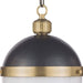 Regina Andrew - 16-1118BBNB - One Light Pendant - Otis - Blackened Brass