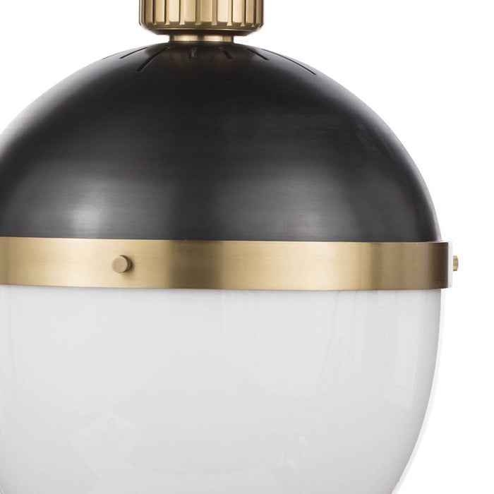 Regina Andrew - 16-1119BBNB - One Light Pendant - Otis - Blackened Brass