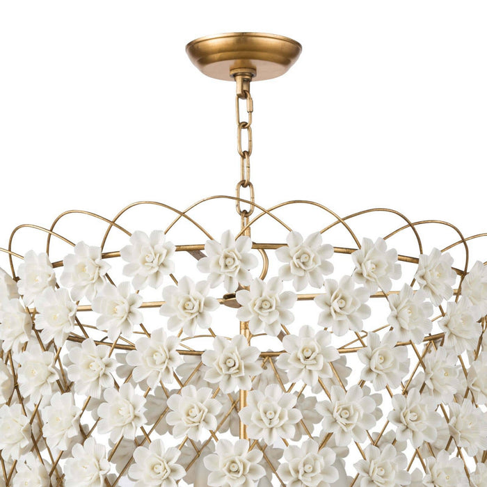 Regina Andrew - 16-1130 - Four Light Chandelier - Alice - Gold Leaf