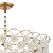 Regina Andrew - 16-1130 - Four Light Chandelier - Alice - Gold Leaf