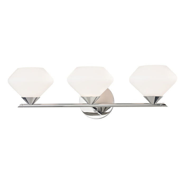 Mitzi - H136303-PN - Three Light Bath and Vanity - Valerie - Polished Nickel